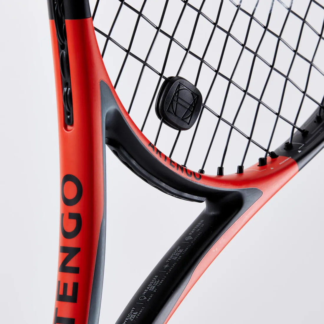 Square Tennis Dampener - Black & White