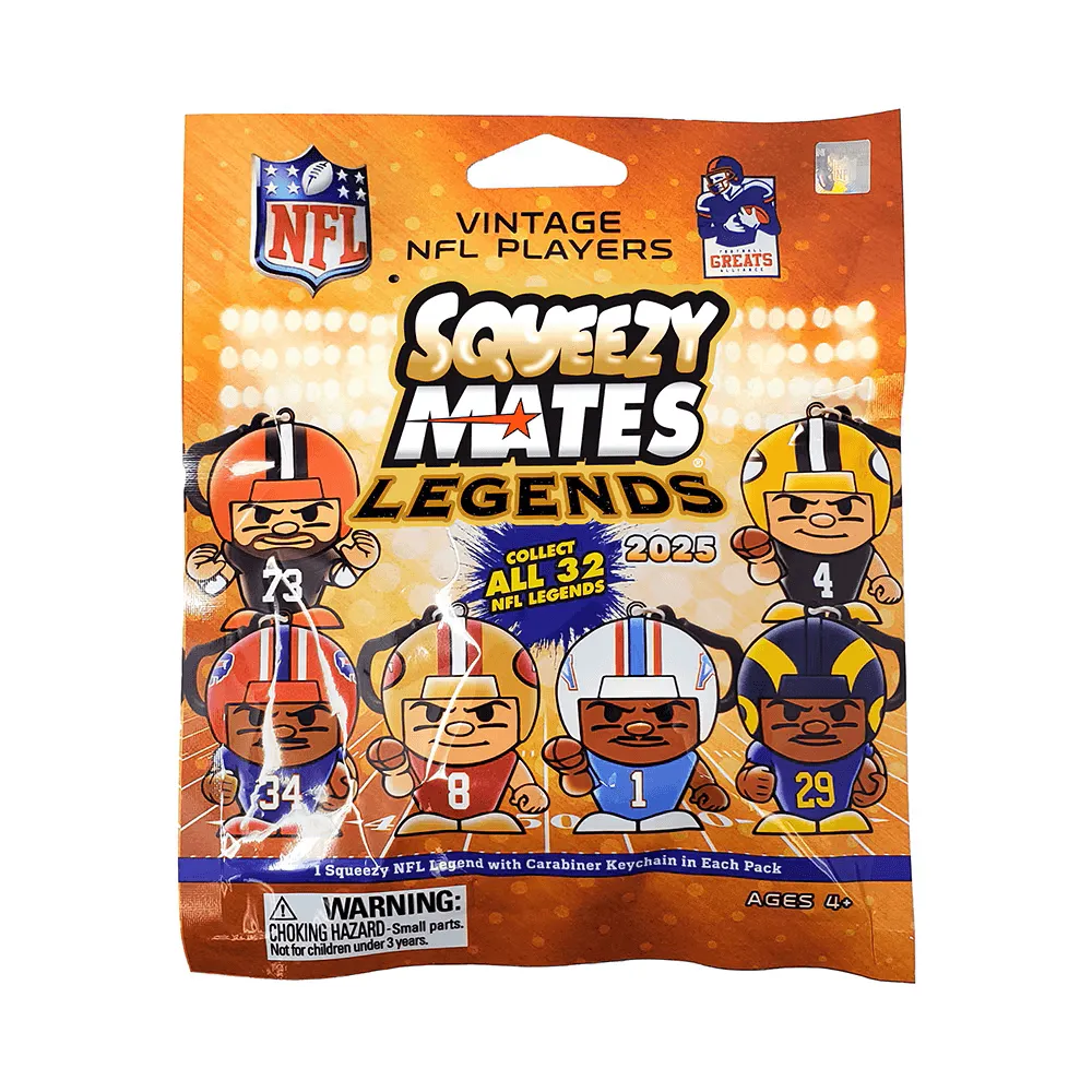 SqueezyMates Legends NFL Blind Pack 2025