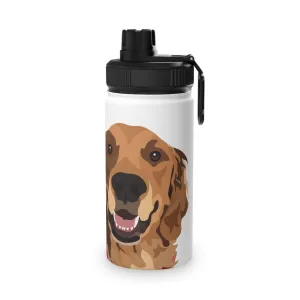 Stainless Steel Water Bottle, Sports Lid