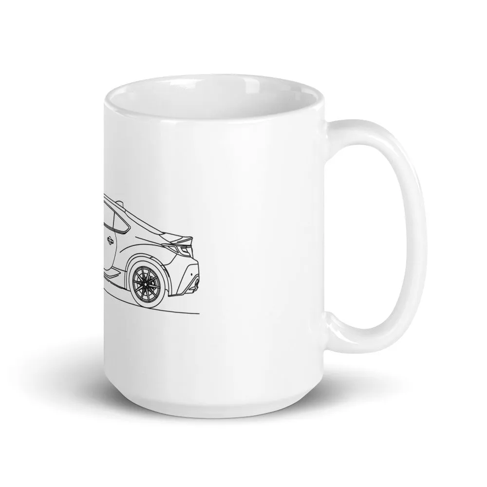 Subaru BRZ 2nd Gen Silhouette Mug