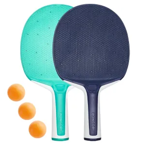 Table Tennis Set PPR 130 with 2 Robust Bats and 3 Balls