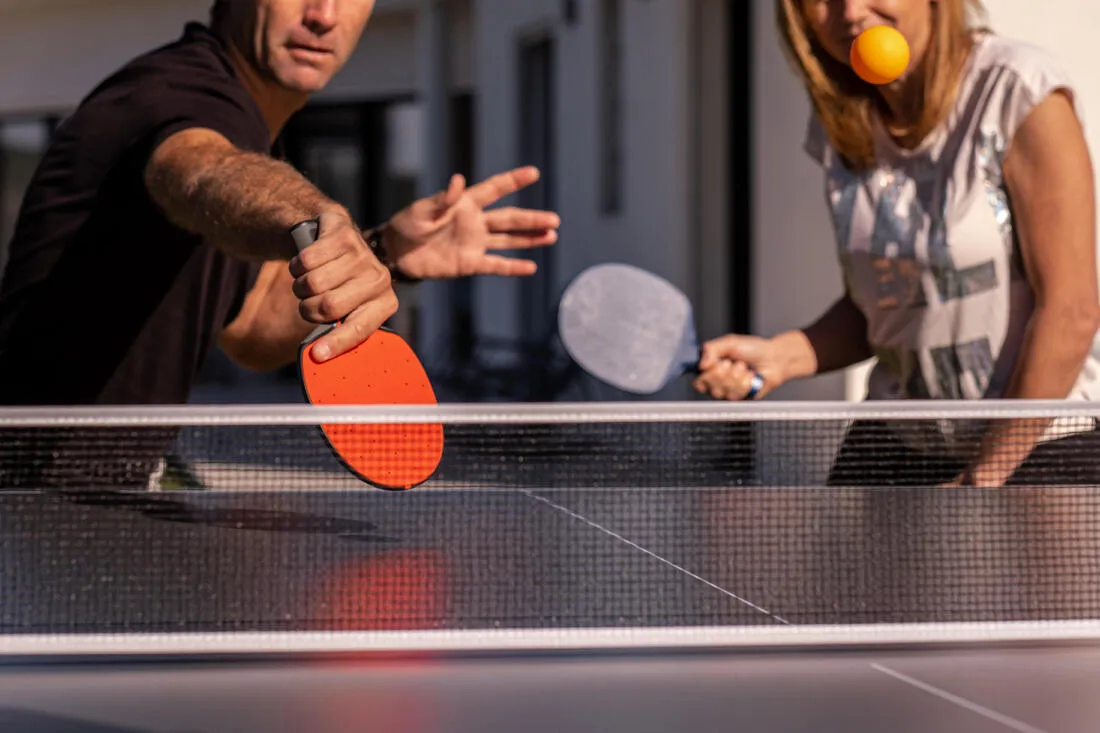 Table Tennis Set PPR 130 with 2 Robust Bats and 3 Balls