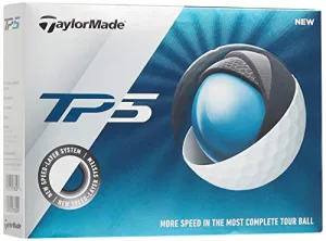 TaylorMade 2019 TP5 Golf Balls (One Dozen)