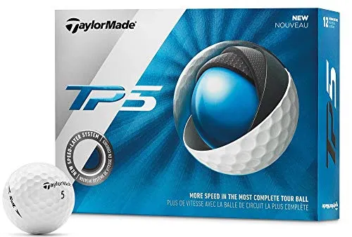 TaylorMade 2019 TP5 Golf Balls (One Dozen)