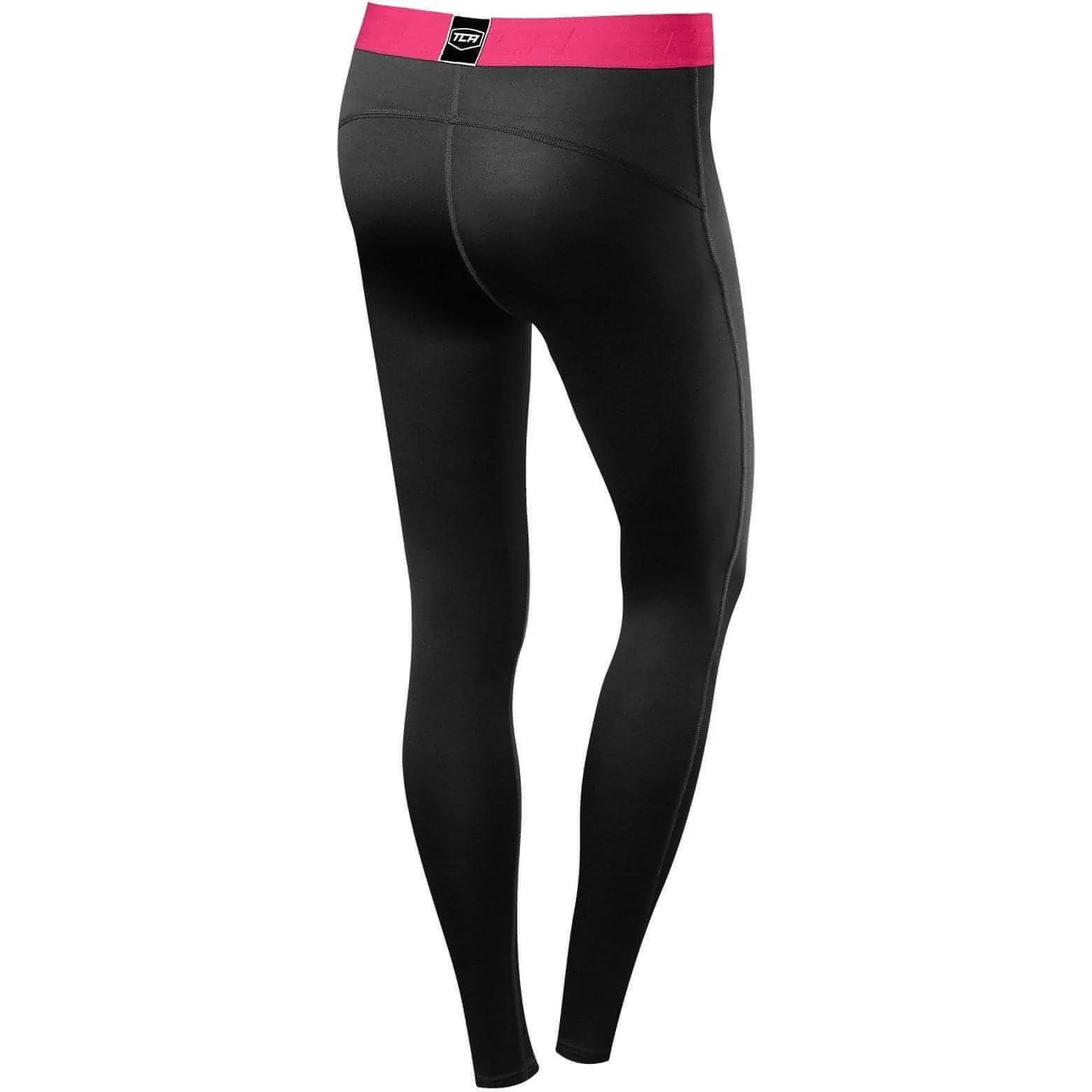 TCA Pro Performance Endurance Womens Long Running Tights - Black