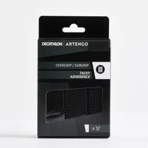 Tennis Tacky Overgrip x 12 - Black