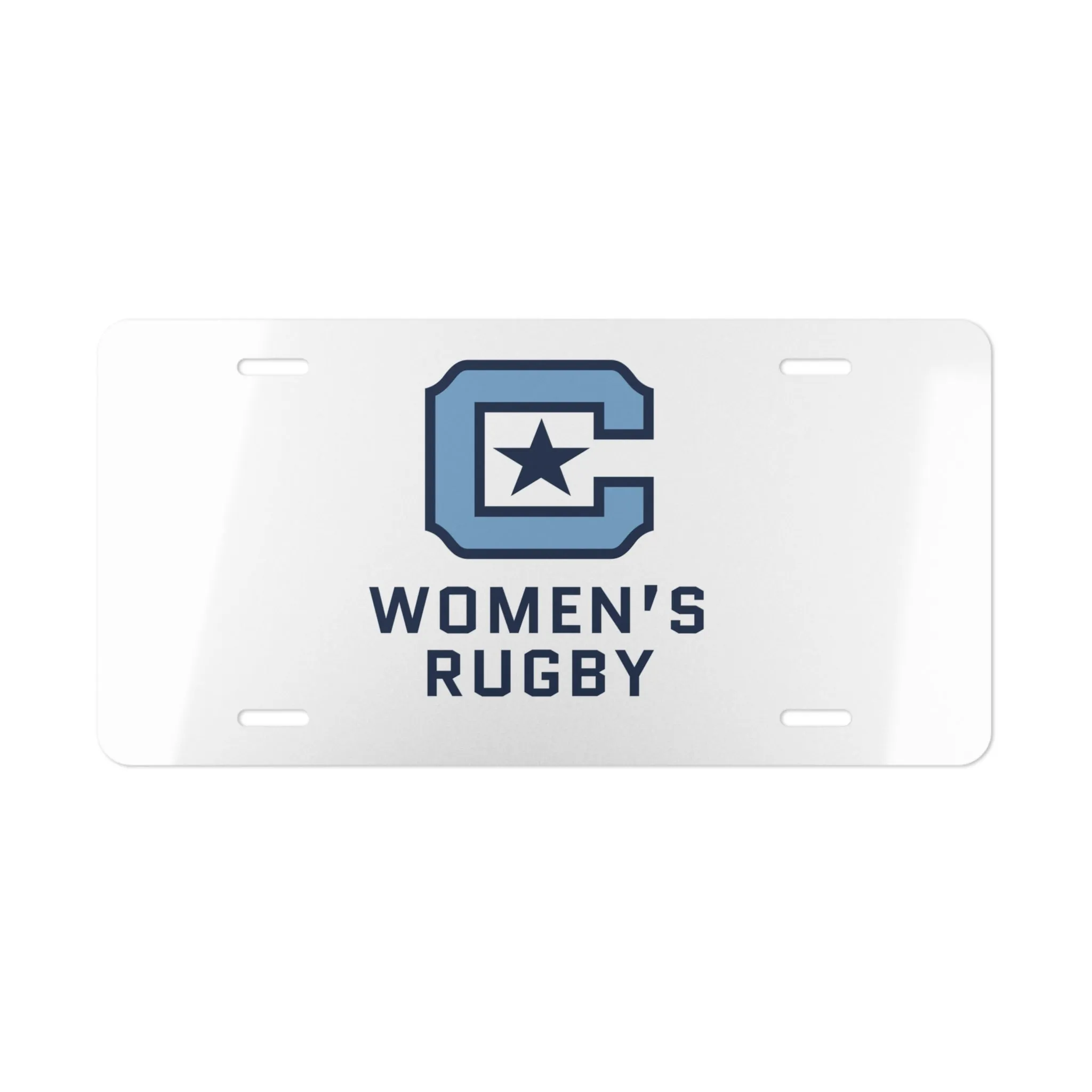 The Citadel Block C, Sports -Women's Rugby, Vanity Plate