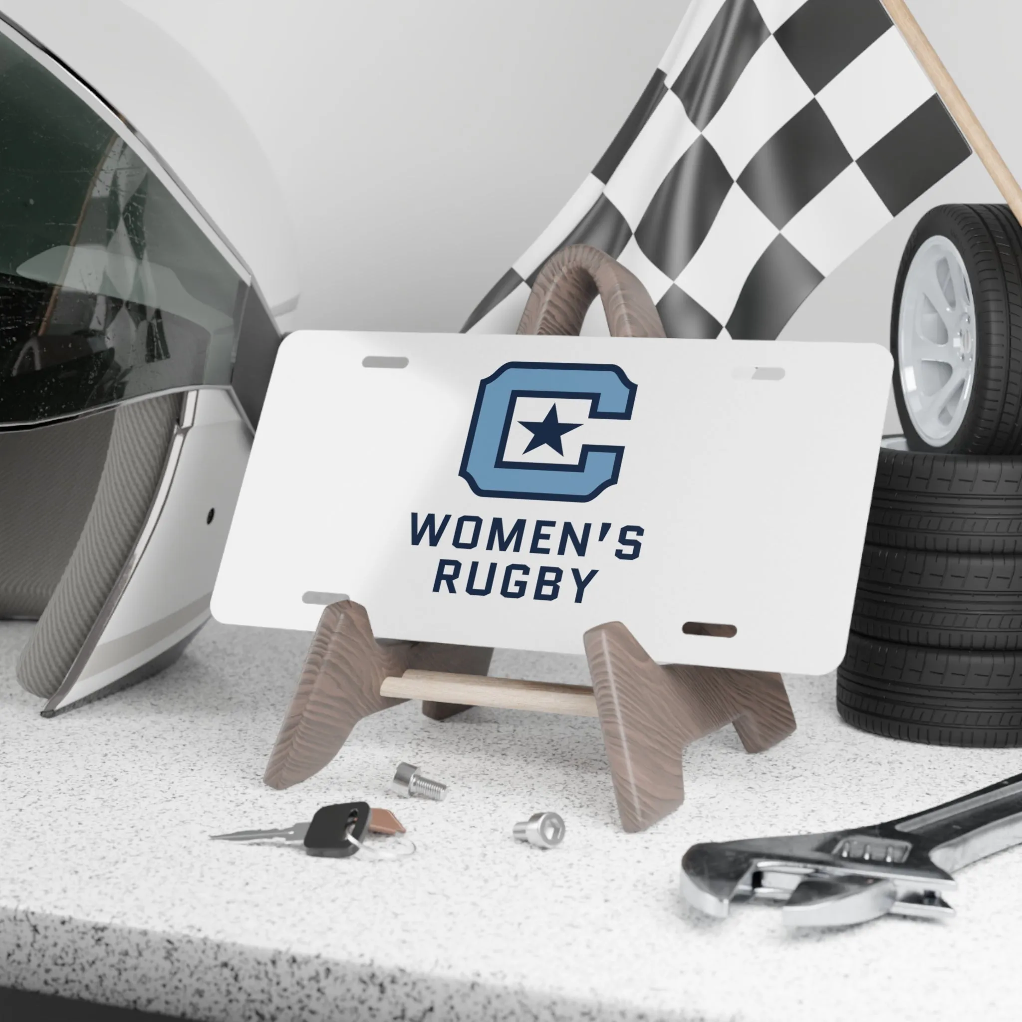 The Citadel Block C, Sports -Women's Rugby, Vanity Plate