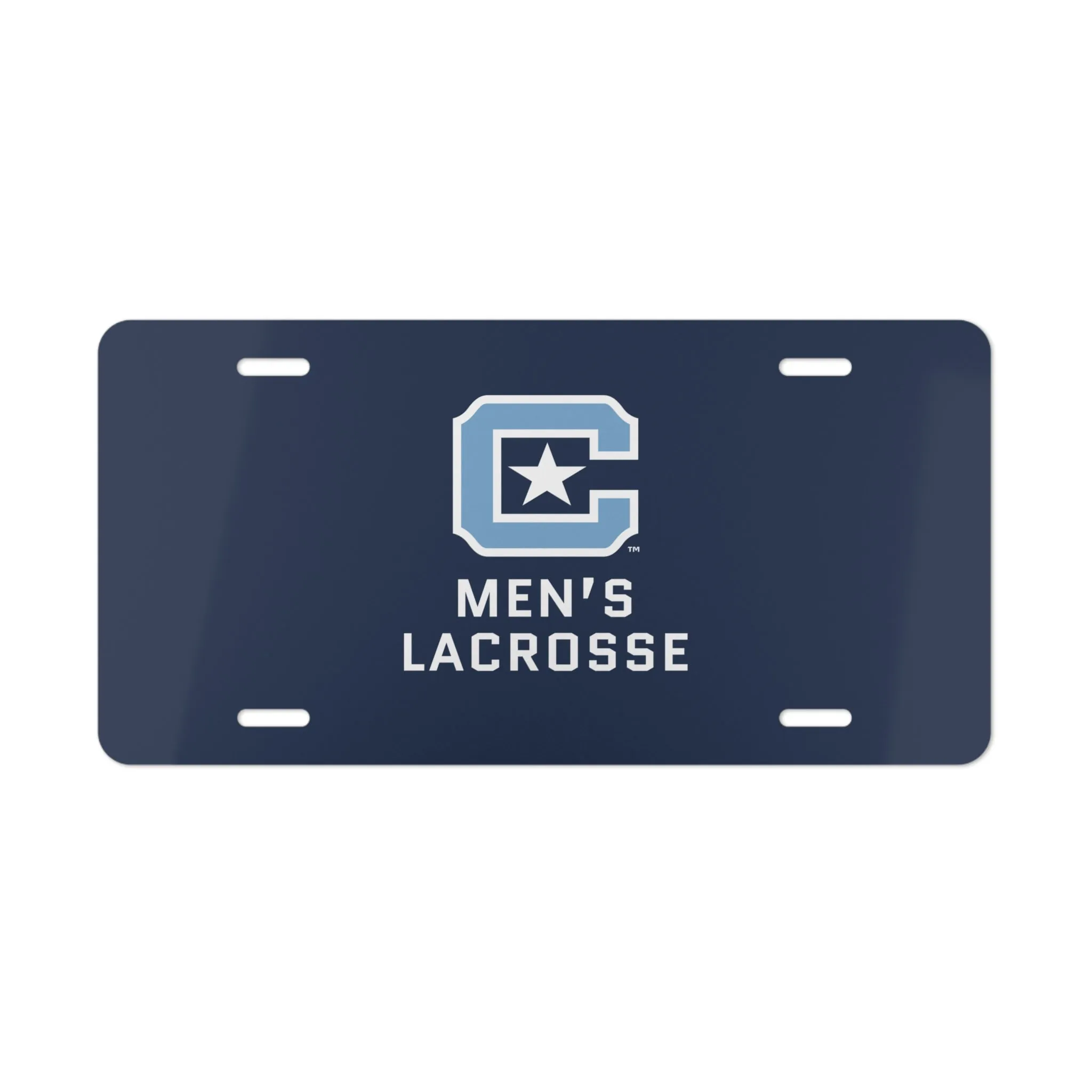 The Citadel, Men's Lacrosse Sports Club, Vanity Plate