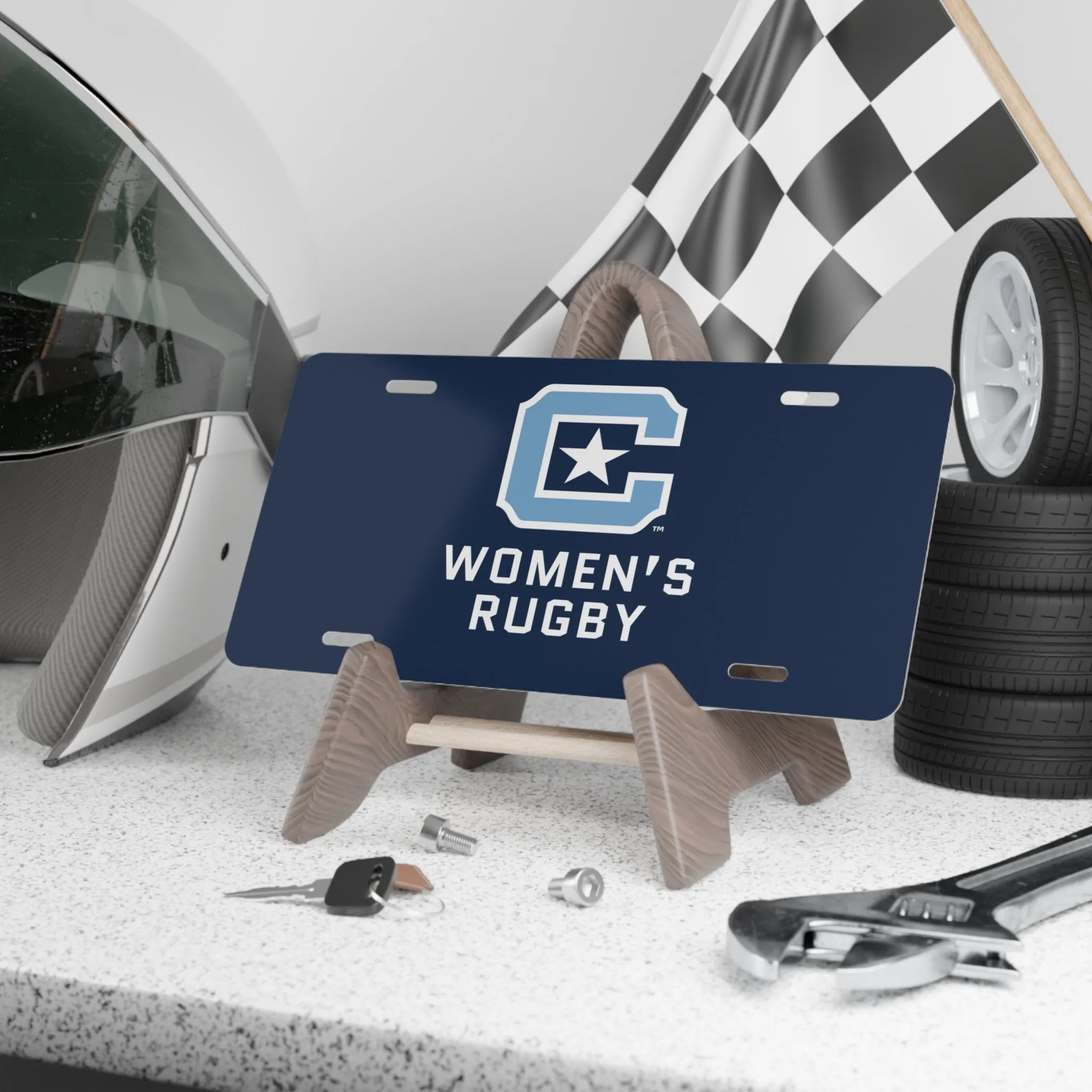 The Citadel, Sports Club, Women's Rugby, Vanity Plate