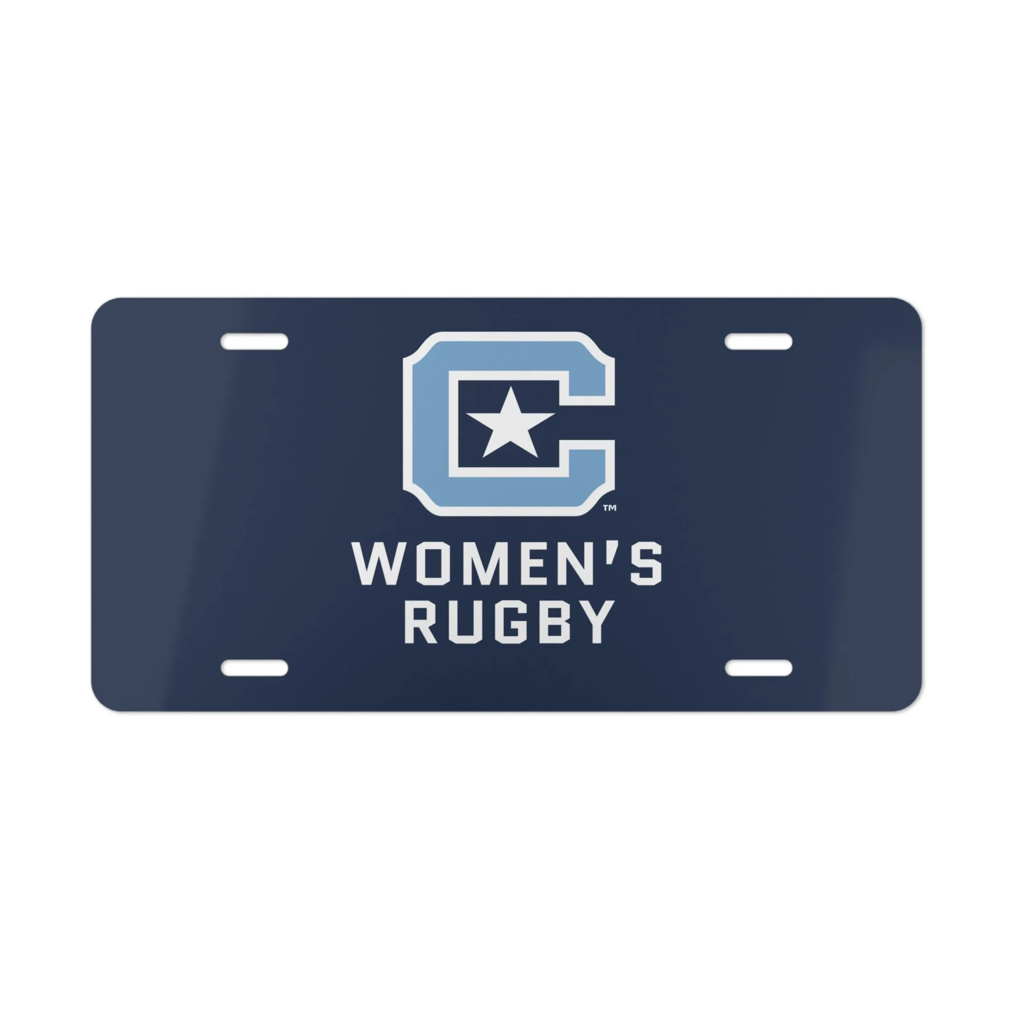 The Citadel, Sports Club, Women's Rugby, Vanity Plate