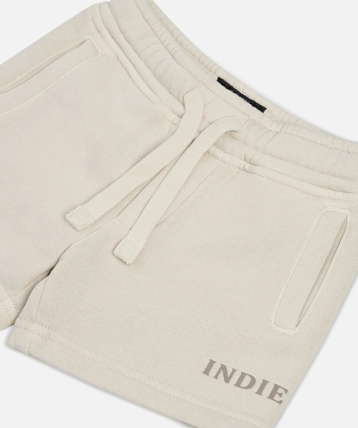 The Oversize Trackie Short - Sawdust