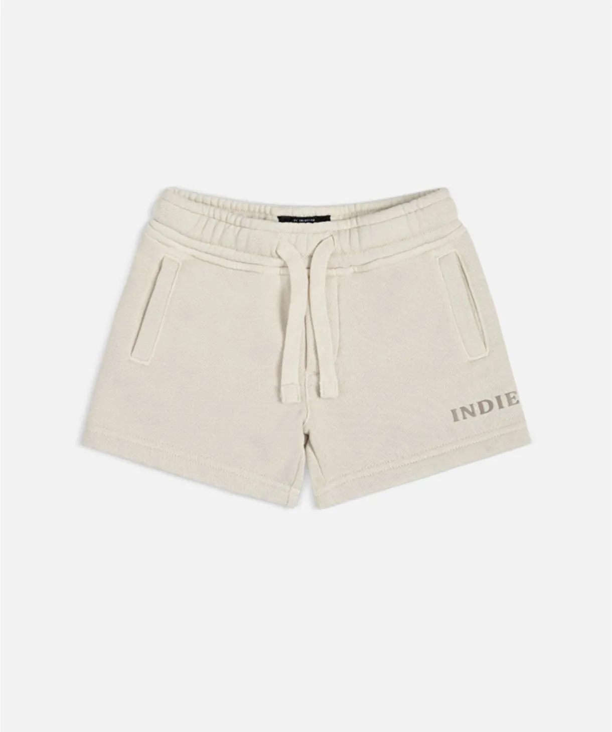 The Oversize Trackie Short - Sawdust