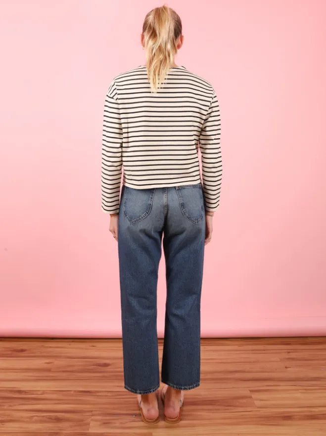 The Piecework Heart Crop Tee