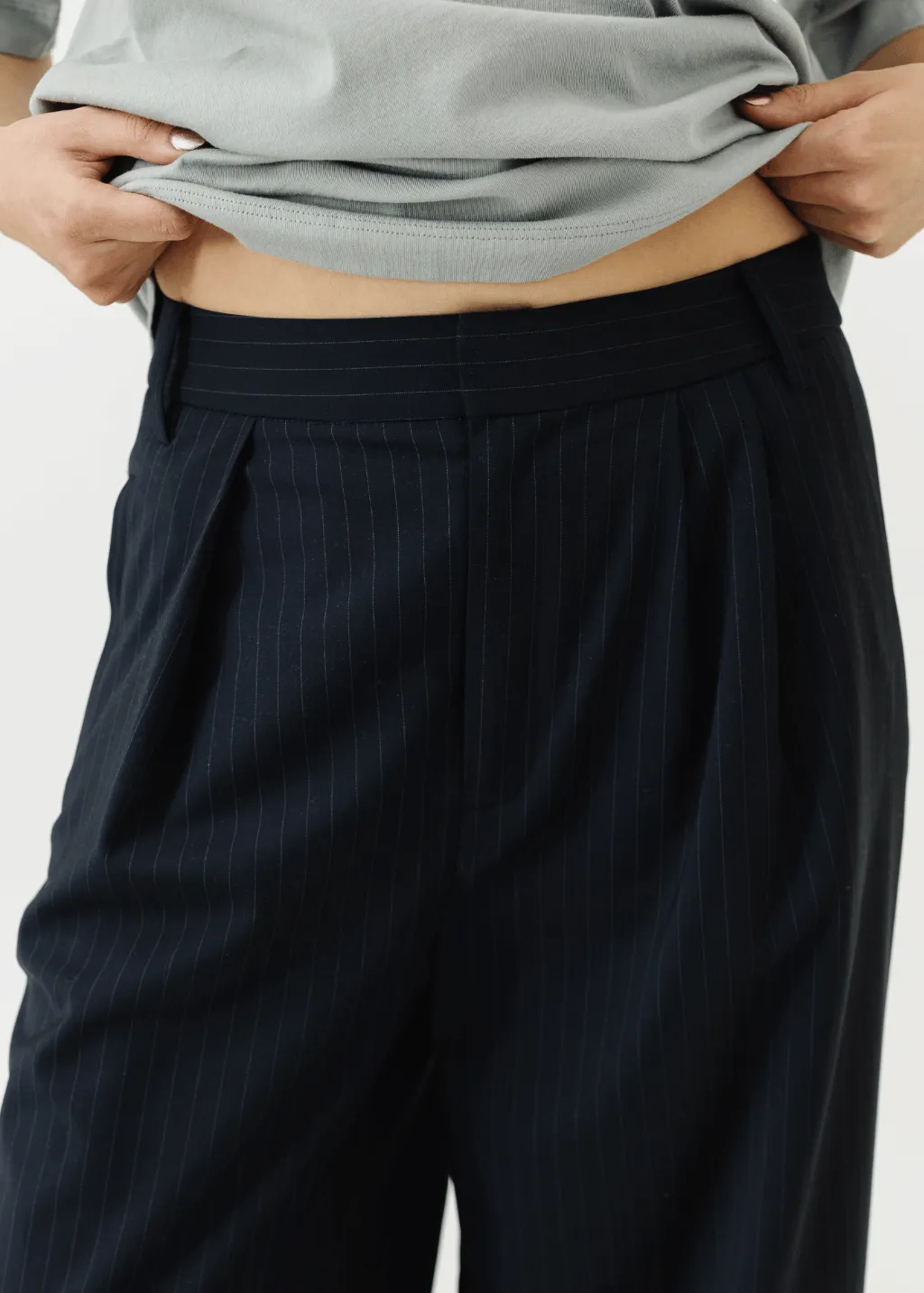 Tibi Dominic Pinstripe Stella Pant