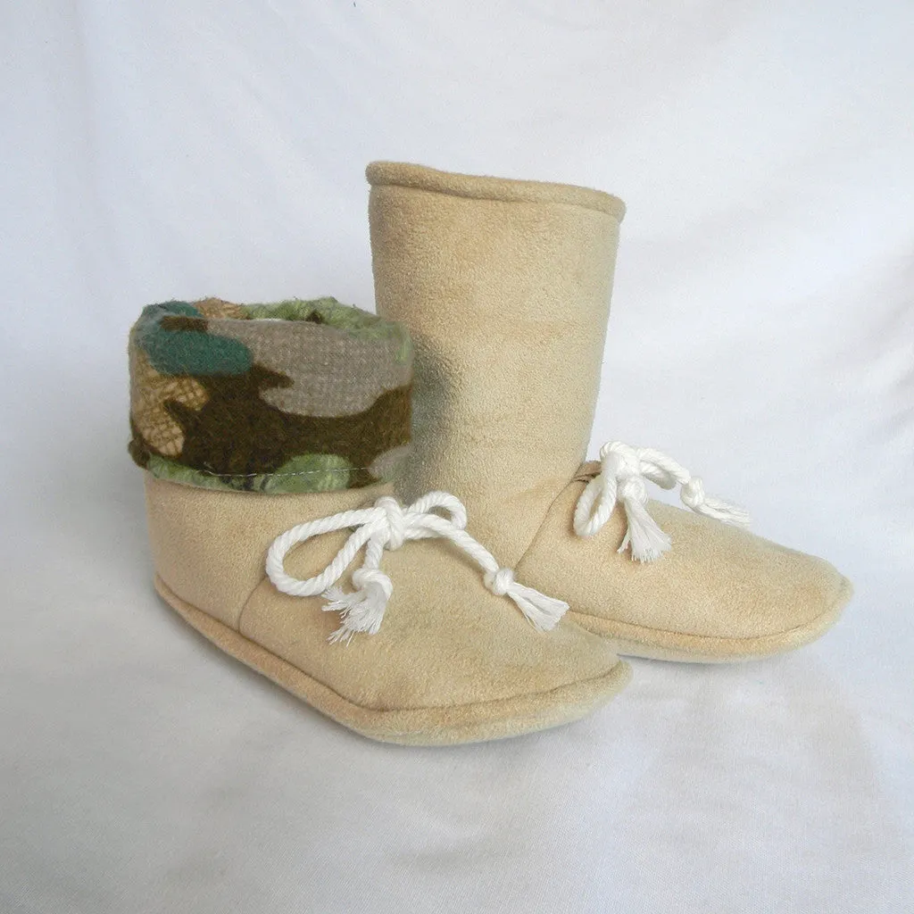 Tie Back Boots Sewing Pattern -  Baby   Child