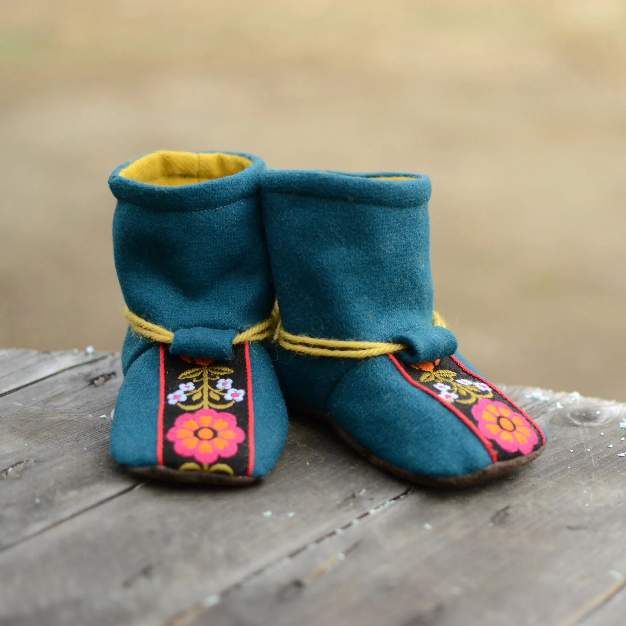 Tie Back Boots Sewing Pattern -  Baby   Child