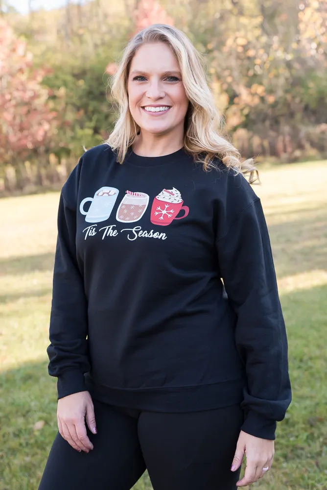 Tis the Season Graphic Crewneck Sweatshirt