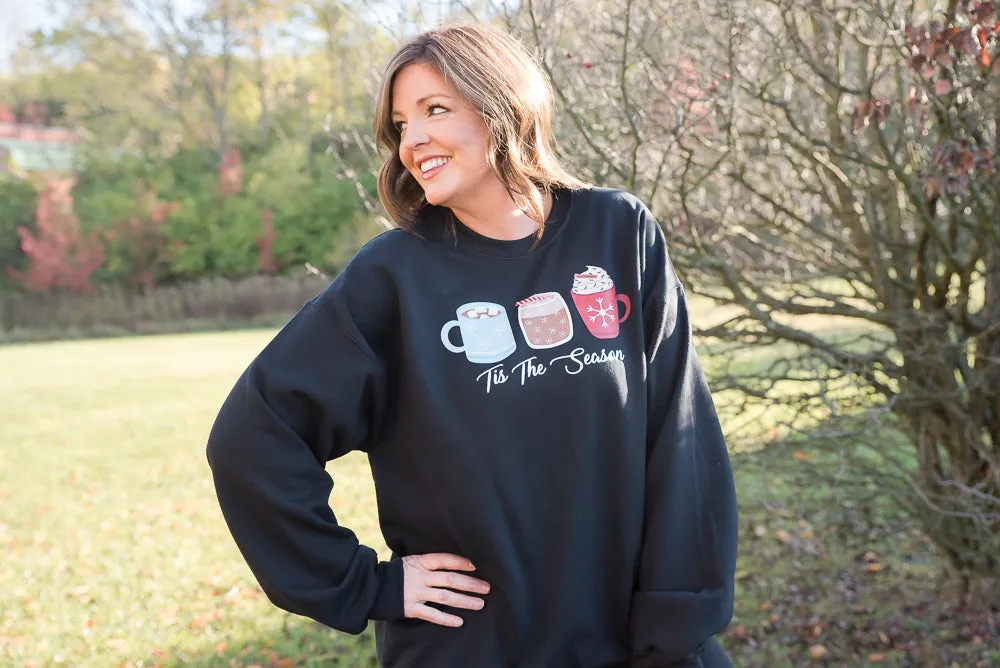Tis the Season Graphic Crewneck Sweatshirt