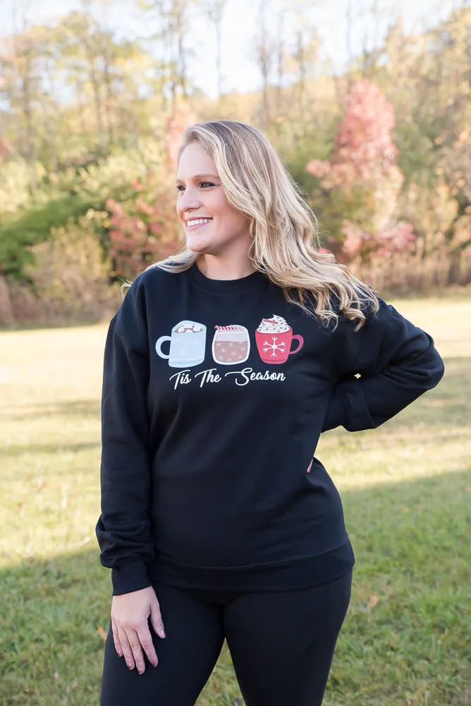Tis the Season Graphic Crewneck Sweatshirt