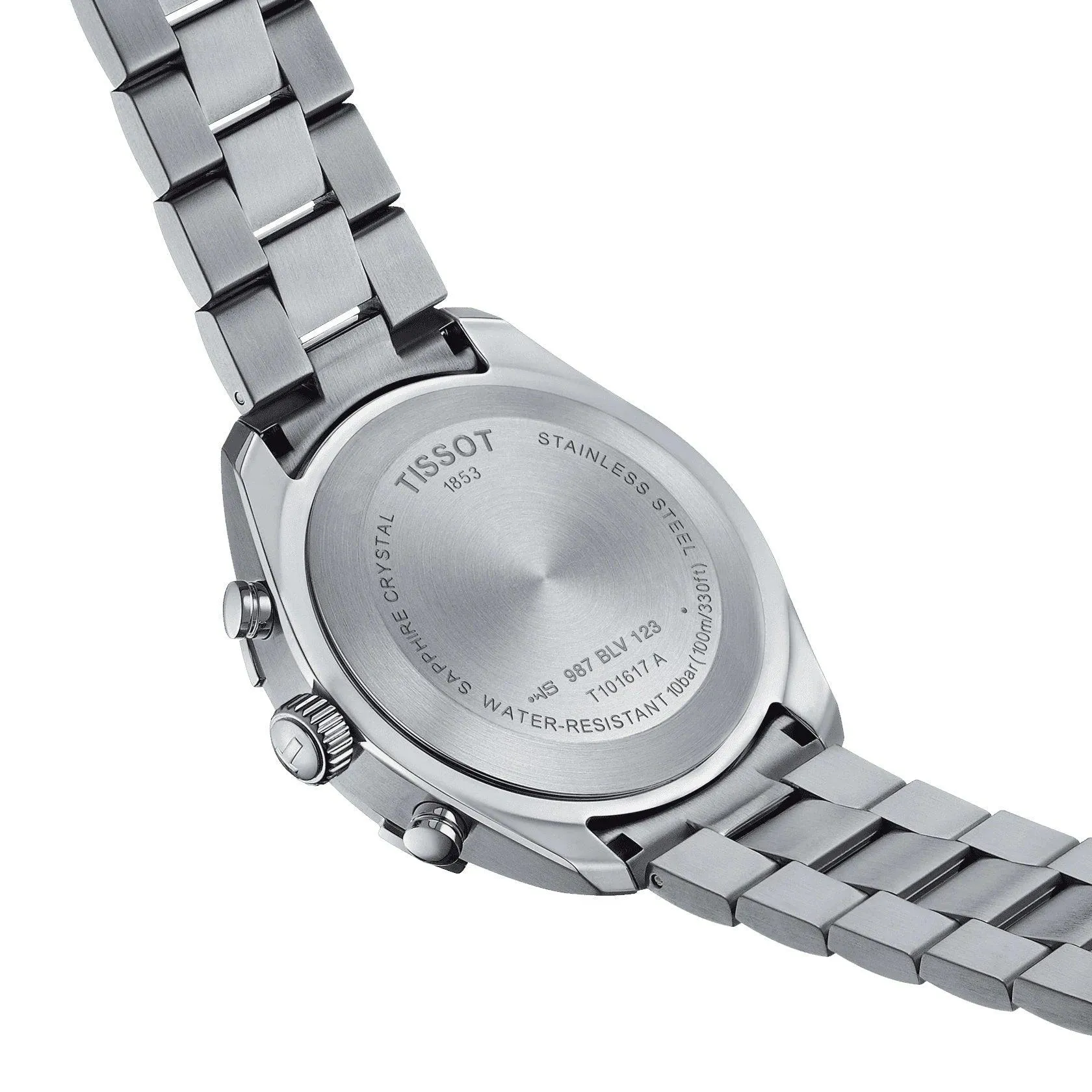 Tissot Men's Clock Pr 100 Sport Gent Chronograph 44mm Quartz Steel T101.617.11.041.00