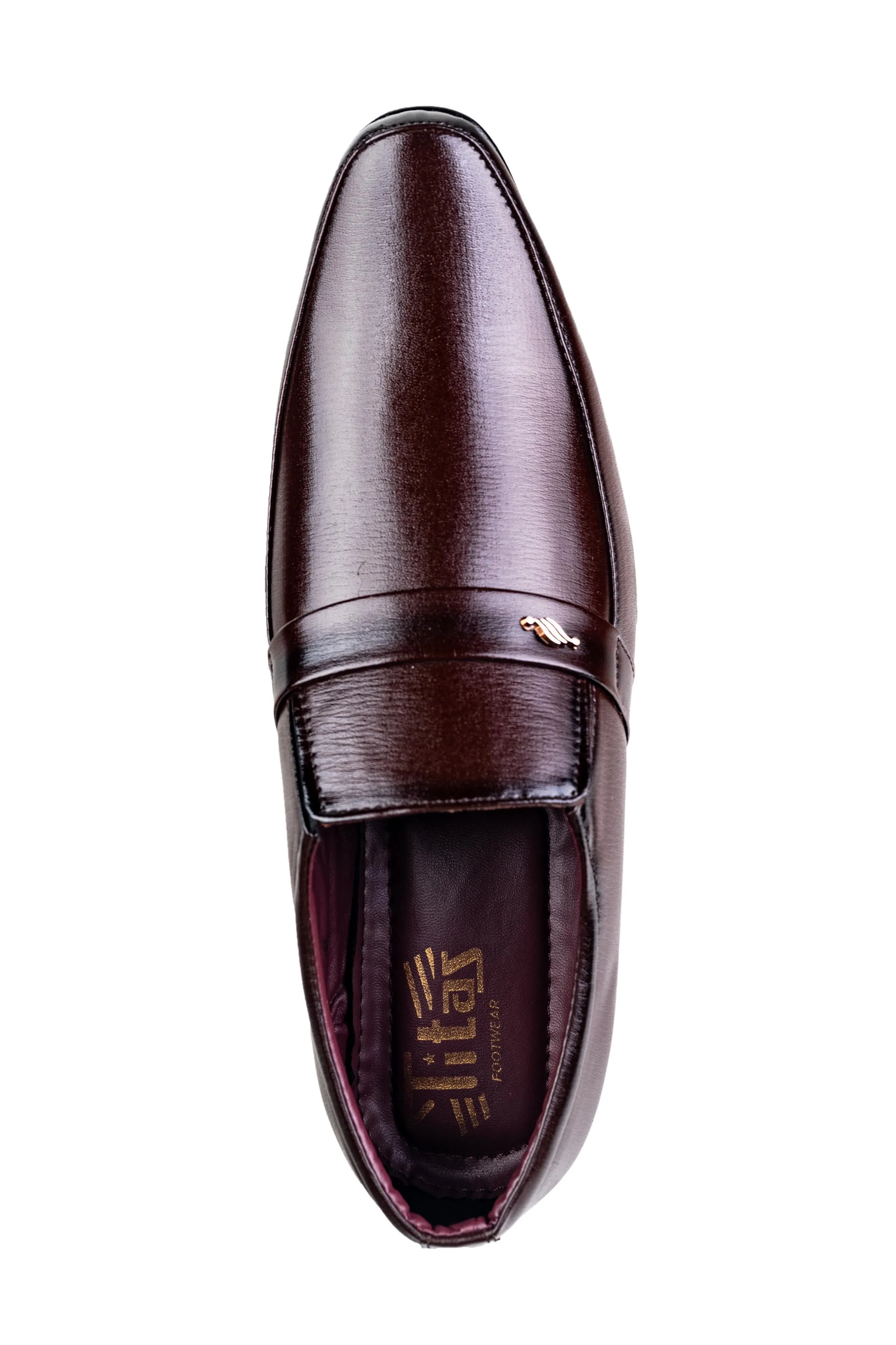 Titas Gents Brown Shoe