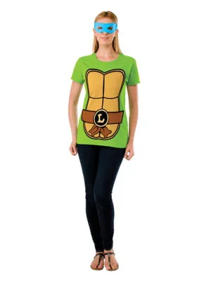 Tmnt Leonardo Ladies Tee Size S