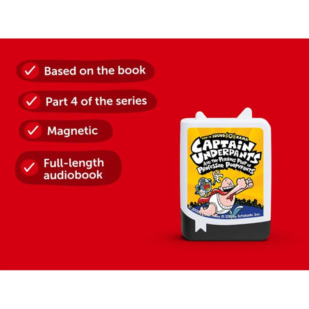 TONIES Captain Underpants and the Perilous Plot of Professor Poopypants