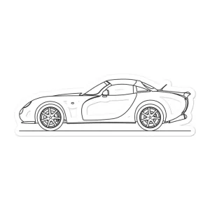 TVR Tuscan Outline Sticker