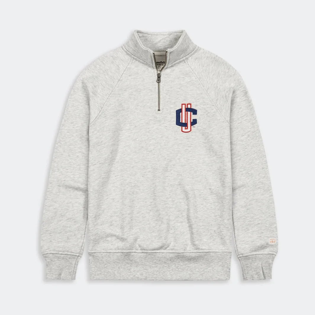 UConn Interlocked Logo Quarter Zip
