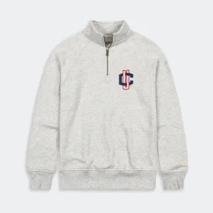 UConn Interlocked Logo Quarter Zip