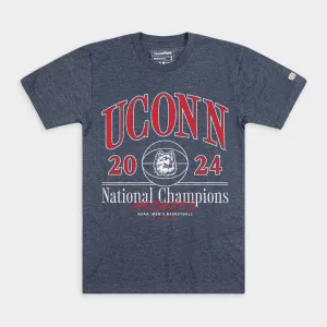 UConn Men's Basketball 2024 National Championship Tee