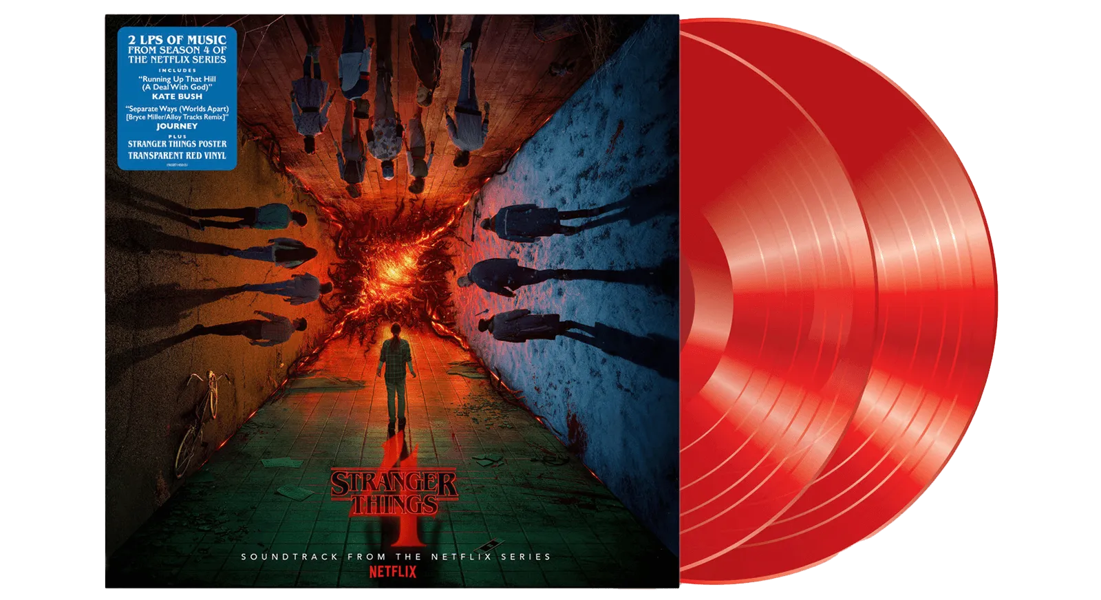 Various Artists : Stranger Things Season 4 OST (Ltd Red Vinyl)