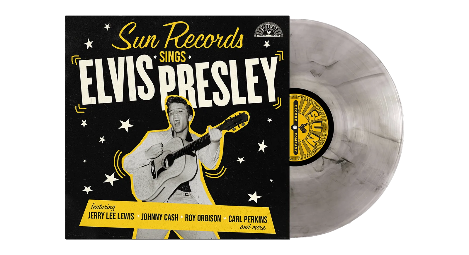 Various Artists : Sun Records Sings Elvis Presley (Smokey Vinyl)