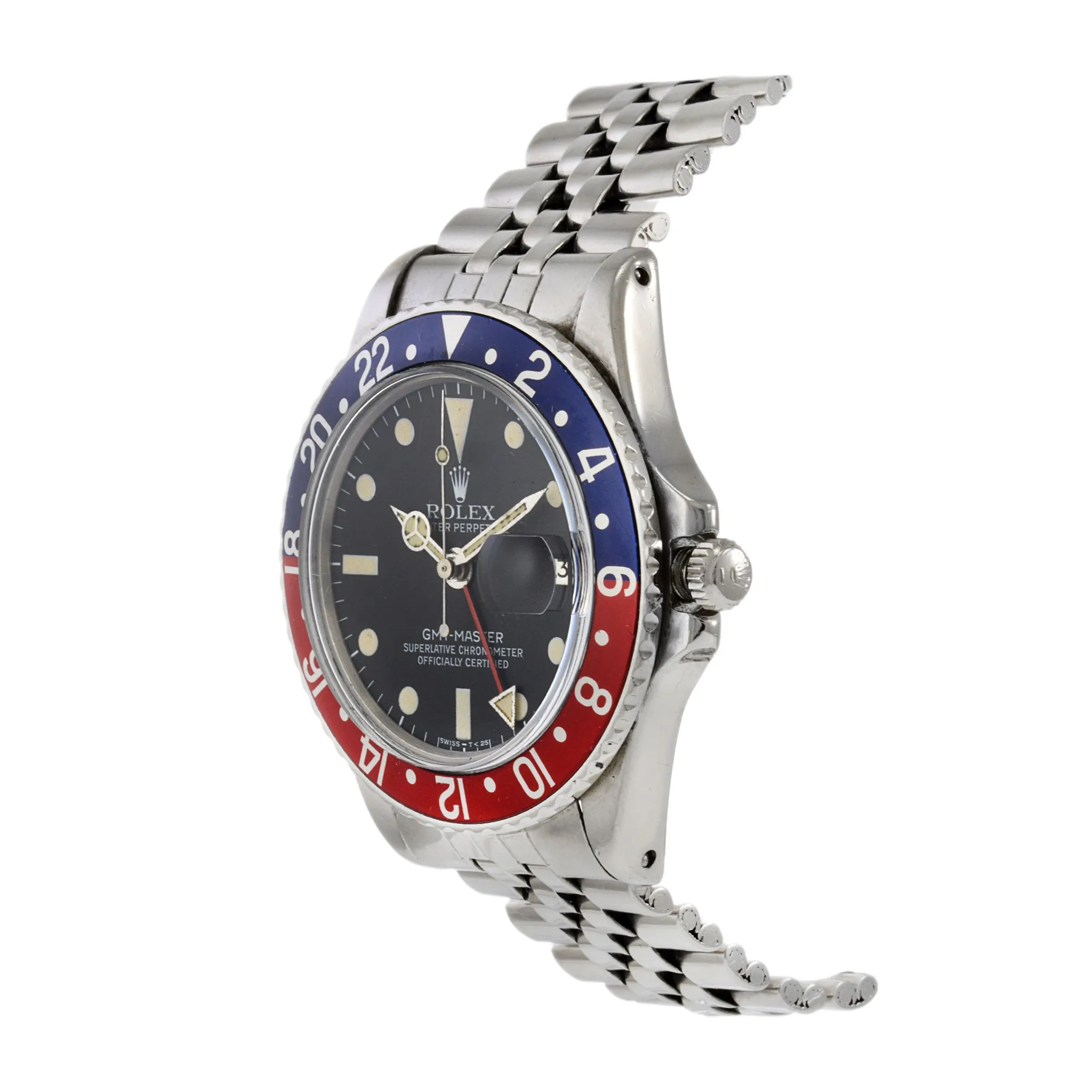 Vintage 1971 Rolex GMT-Master Ref 1675 Pepsi