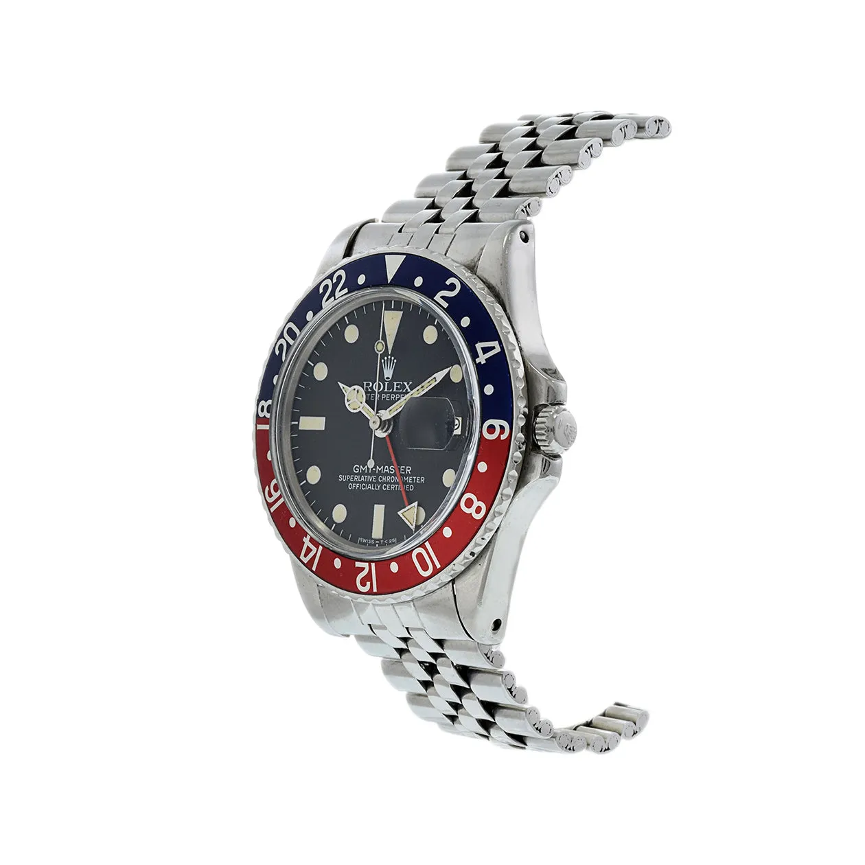 Vintage 1971 Rolex GMT-Master Ref 1675 Pepsi