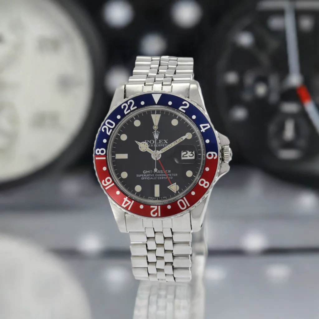 Vintage 1971 Rolex GMT-Master Ref 1675 Pepsi
