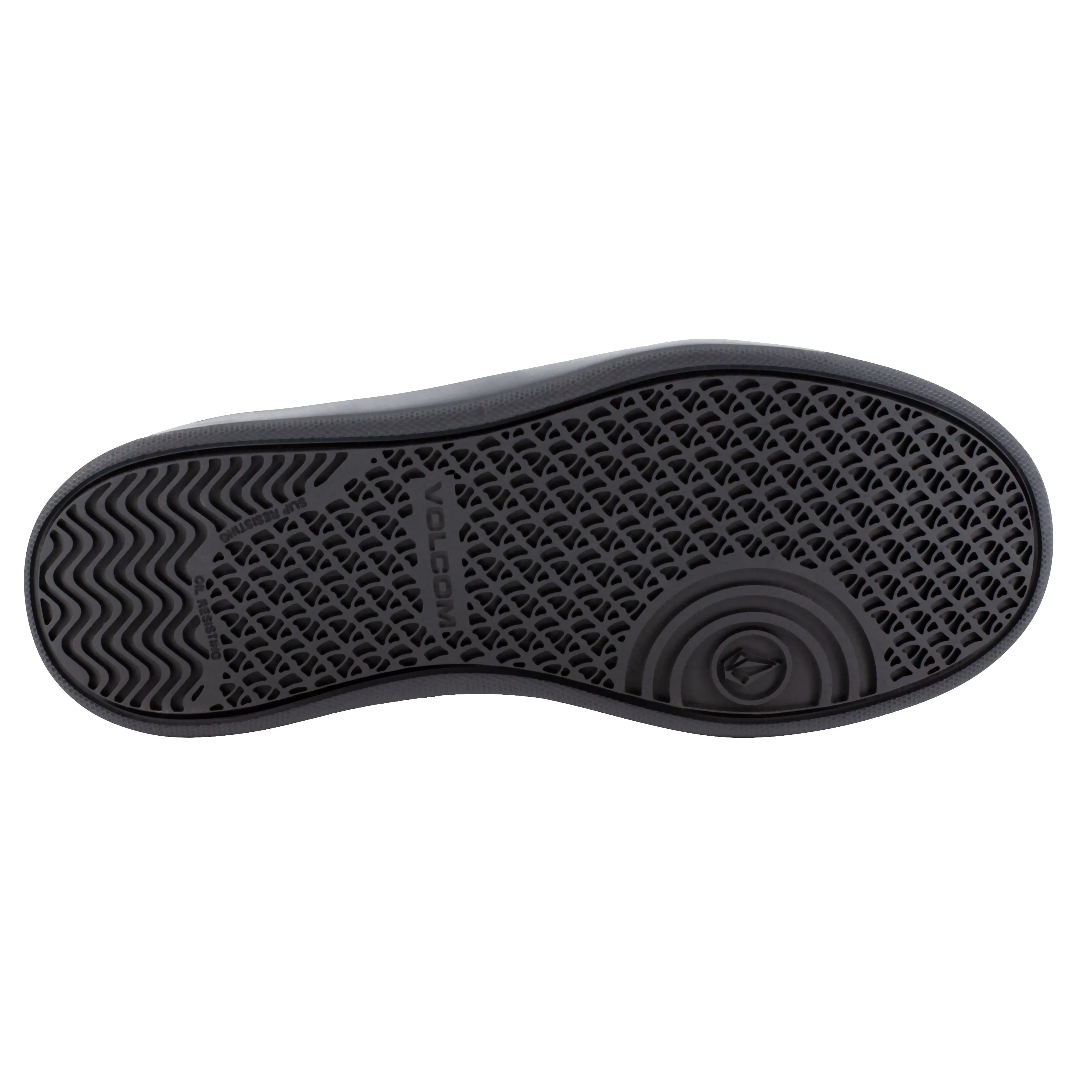 Volcom Men's Evolve Skate Comp Toe High Top Inspired Work Shoe- Black- VM30244