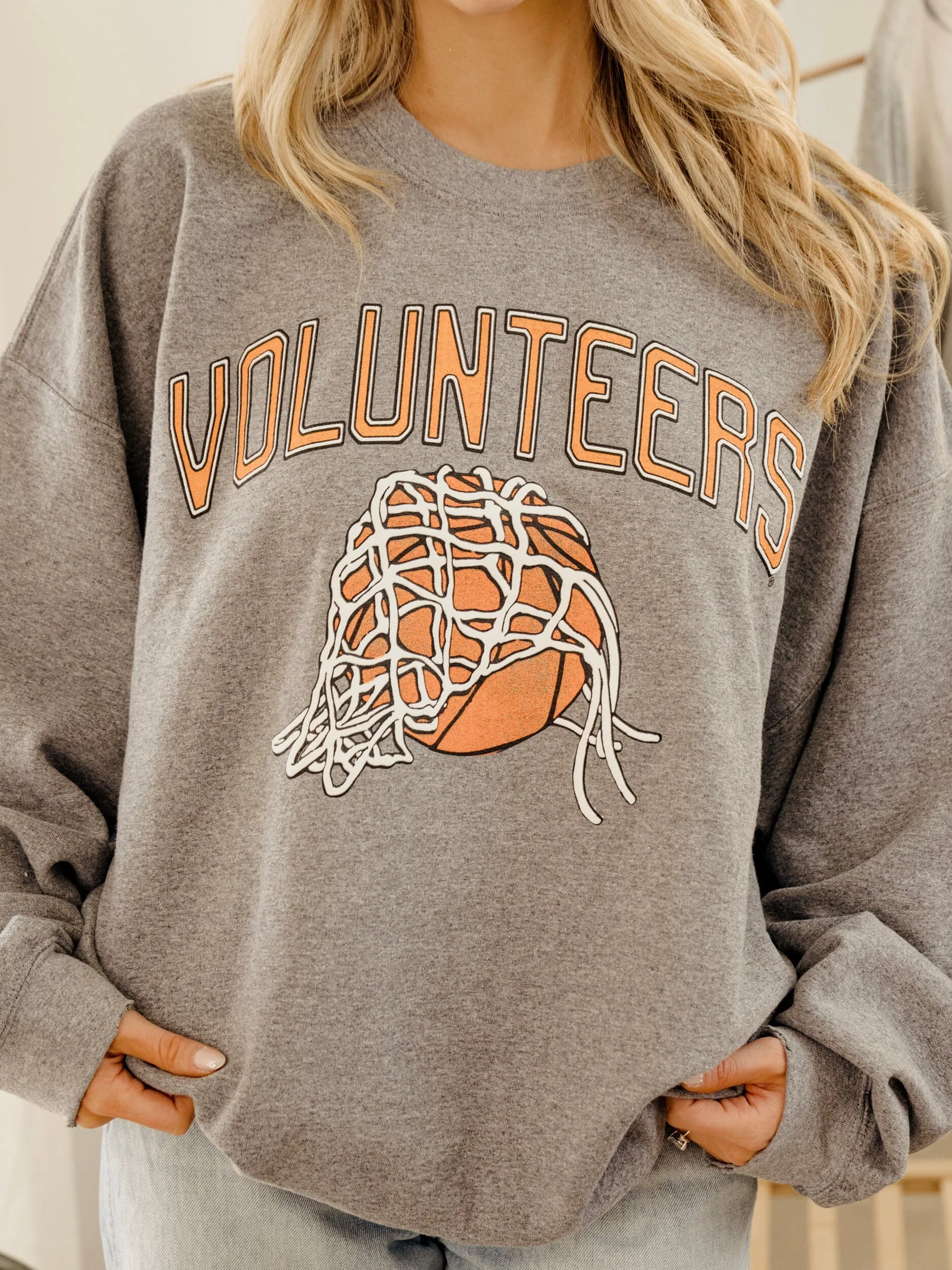 Vols Basketball Fling Puff Ink Thrifted Sweatshirt