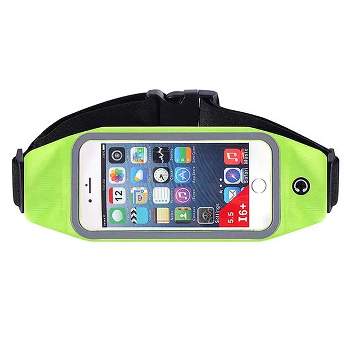 Waterproof Cellphone Running Waist Belt with Pouch