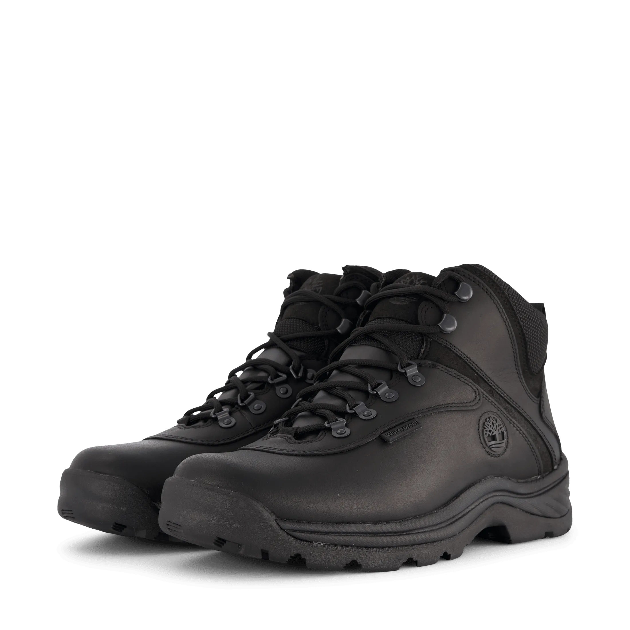White Ledge Mid Lace Up Waterp Black