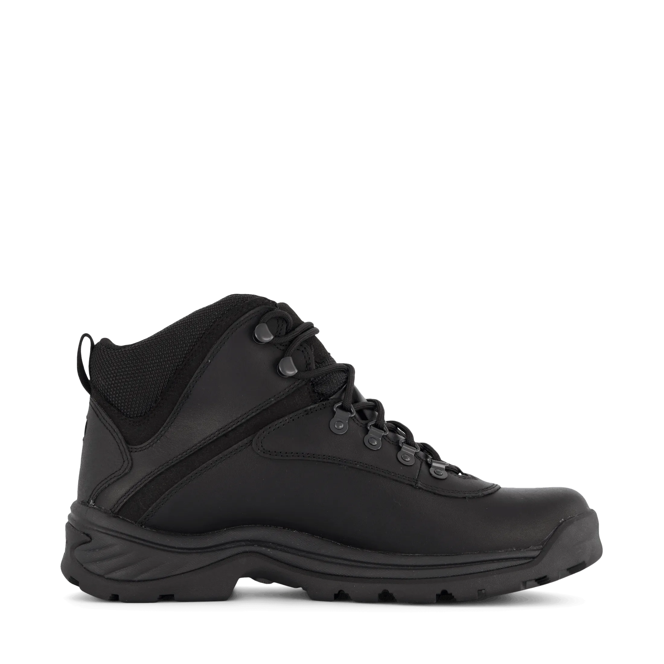 White Ledge Mid Lace Up Waterp Black