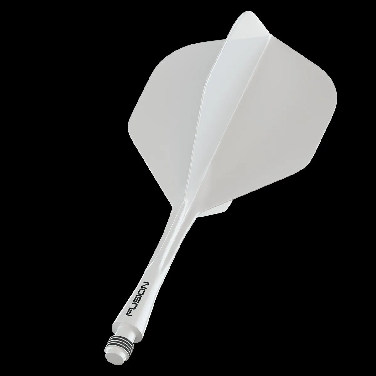 Winmau Fusion Integrated Flight & Shaft Solid White Intermediate