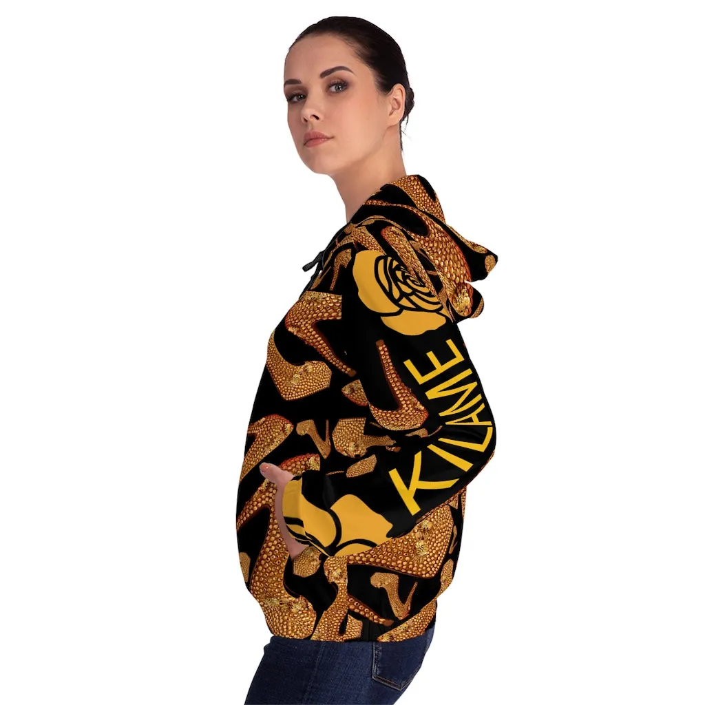 Women’s Full-Zip Hoodie Iopa 'Gold Shoes'