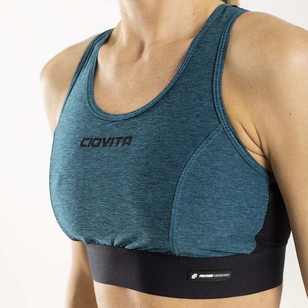 Women's Opera Supremo Sports Bra 2.0 (Aqua)