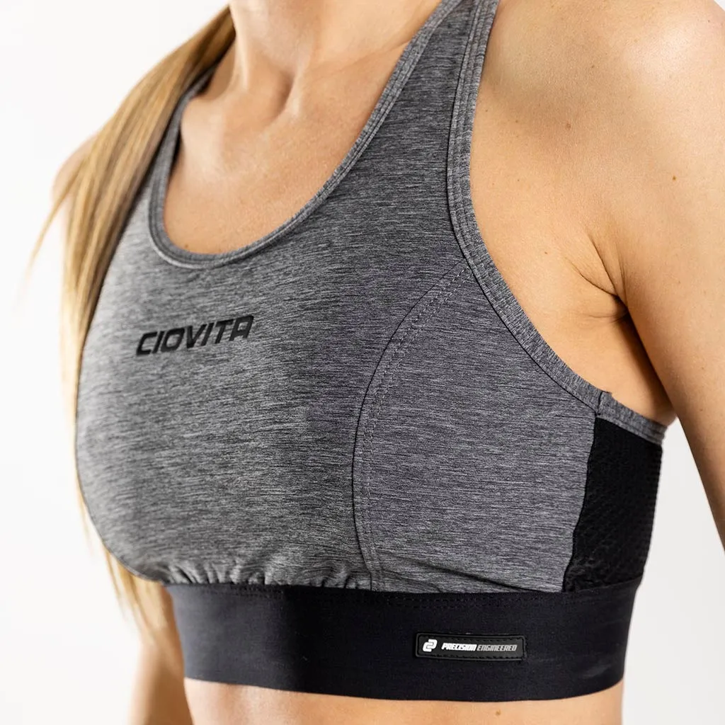 Women's Opera Supremo Sports Bra 2.0 (Grey)