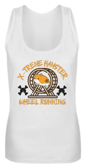 X-treme Hamster Wheel Running  - Frauen Tanktop