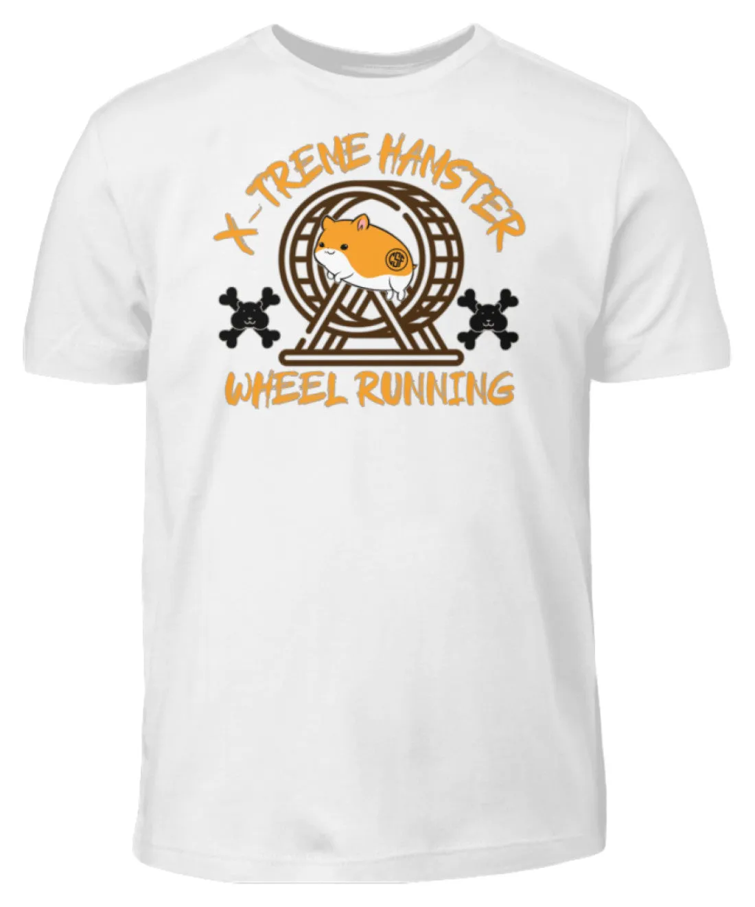 X-treme Hamster Wheel Running  - Kinder T-Shirt