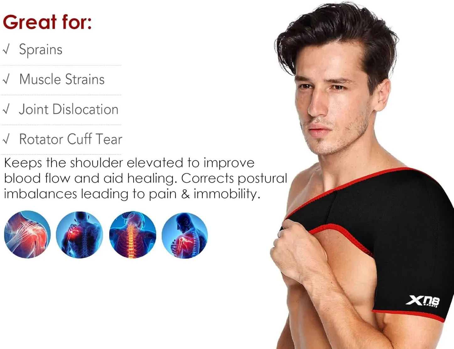 Xn8 Neoprene Shoulder Strap