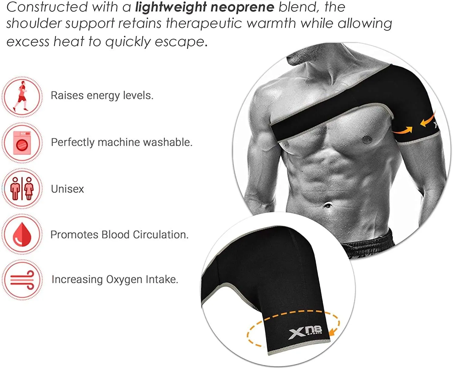 Xn8 Neoprene Shoulder Strap